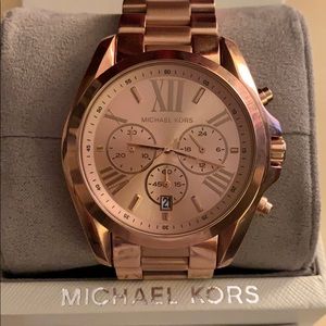 MICHAEL KORS Bradshaw Chronograph Bracelet Watch⌚️